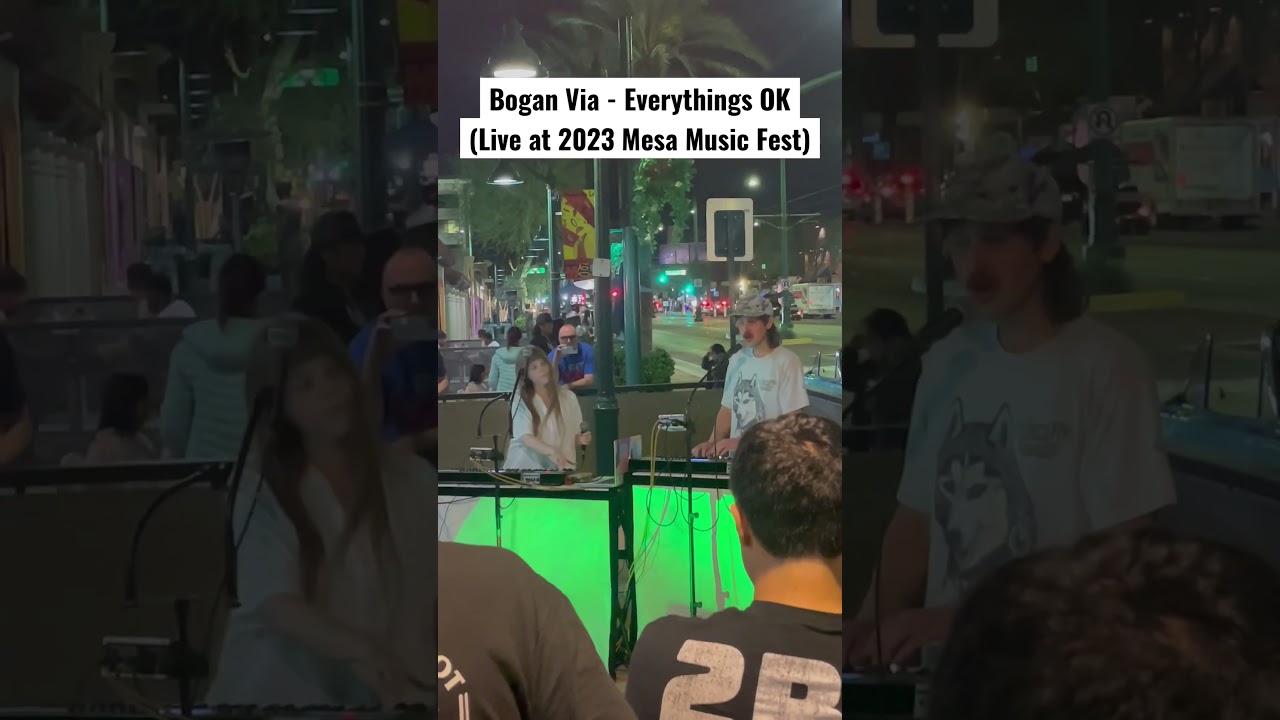 Watch Bogan Via - Everythings OK (Live at 2023 Mesa Music Festival) #shorts on YouTube Watch Bogan Via - Everythings OK (Live at 2023 Mesa Music Festival) #shorts on YouTube
