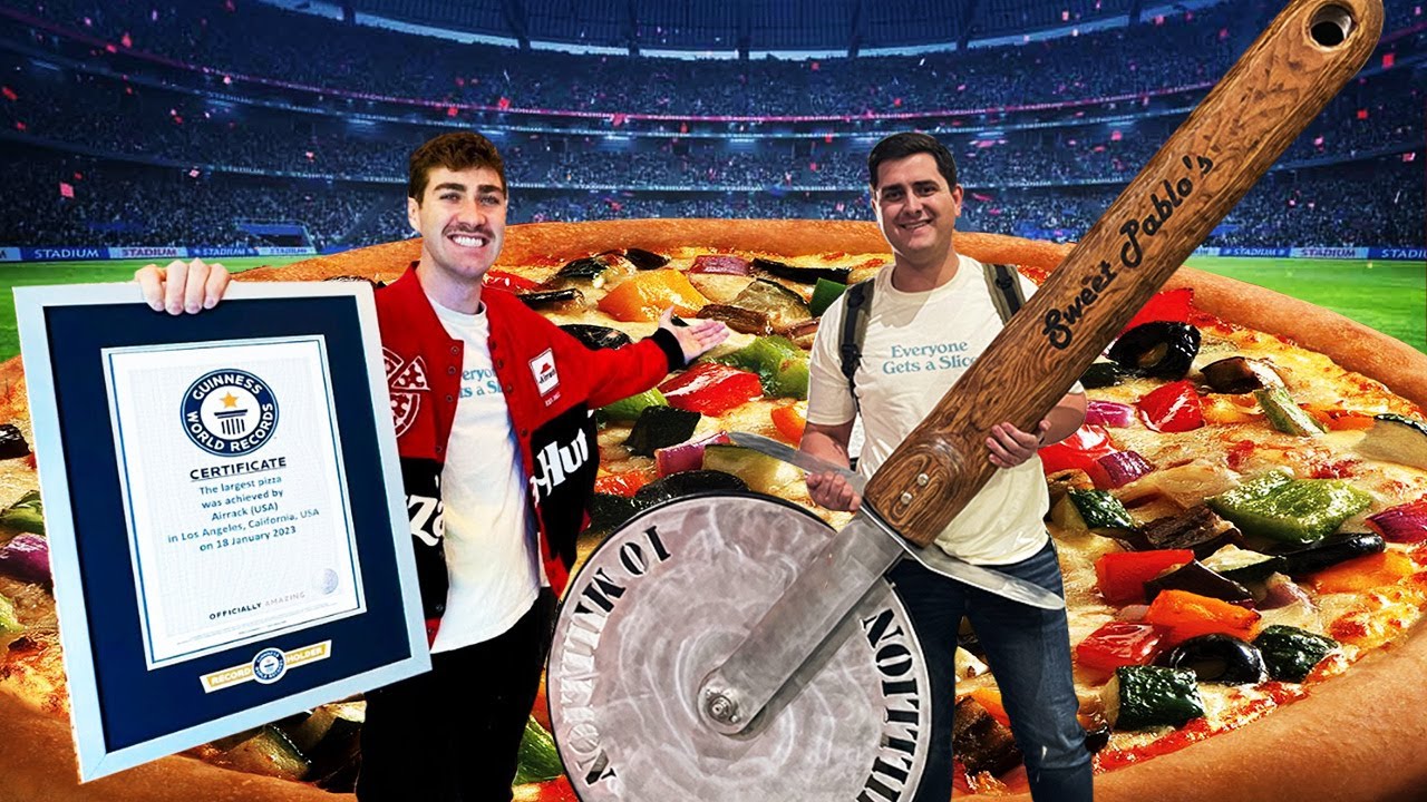 Building Airrack’s Giant Pizza Cutter IRL (It Actually Works)