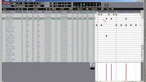 Steinberg Cubase VST-32/5.1 Complete Tutorial #22: Hit Me With The Drum Editor Pt 2