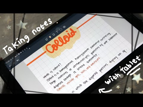 como tomar notas com tablet (w / Noteshelf) // samsung galaxy tab a 8 com s pen