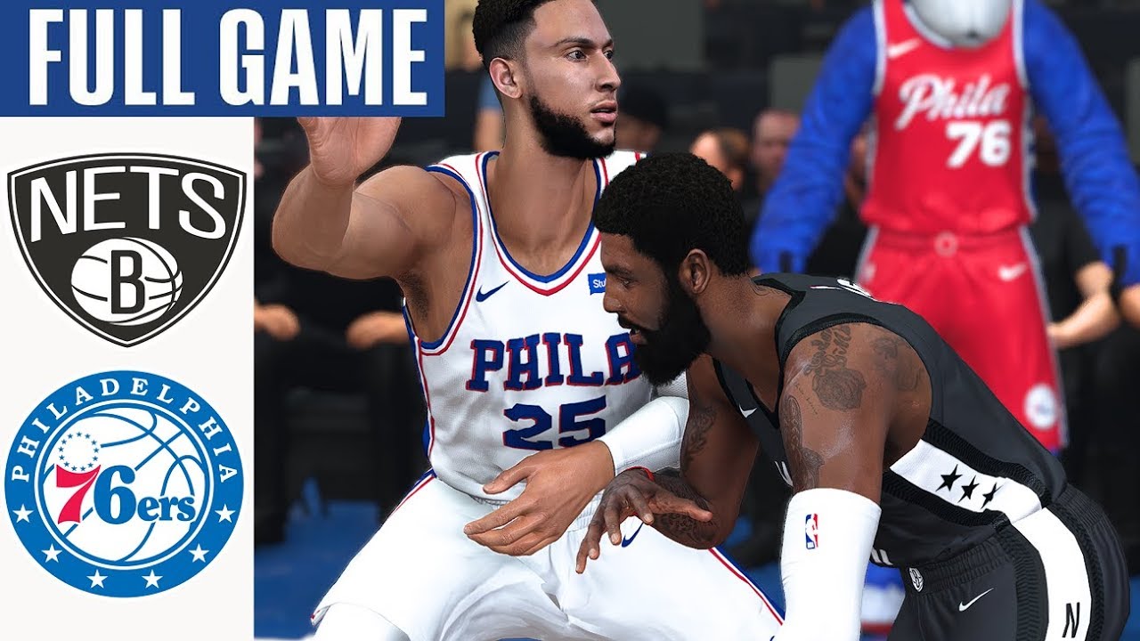 Nets at 76ers Live Streaming NBA TODAY on January 15, 2020 NBA2K20
