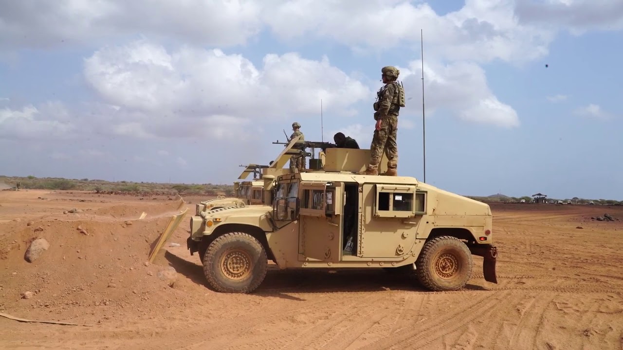 Security Forces Assistance Brigade (SFAB) Conducts Situational Training Exercise In Djibouti, Africa