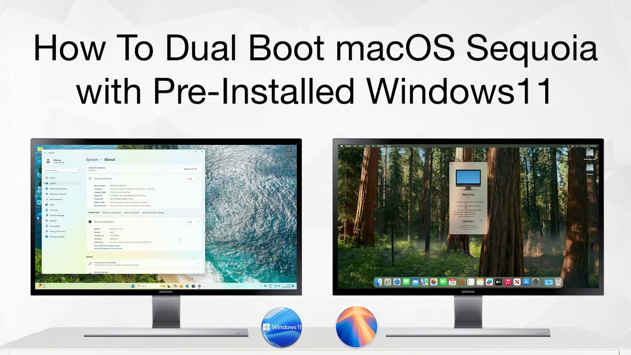 How to Dual Boot Windows 11 and macOS Sequoia on PC