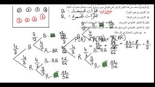 حل نموذج اختبار 2021 رقم 15 -الاحتمالات- للسنة الثانية تسيير واقتصاد