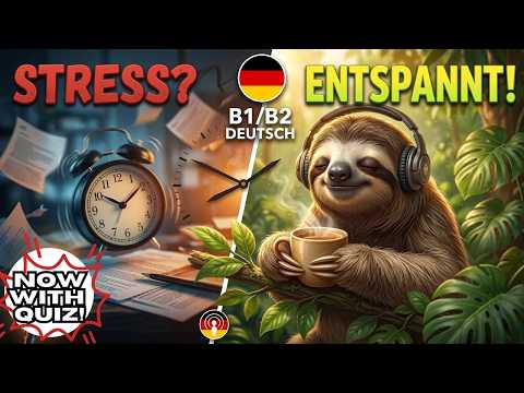 Deutsch lernen & Faultiere: Dein B-Level Podcast für heute!