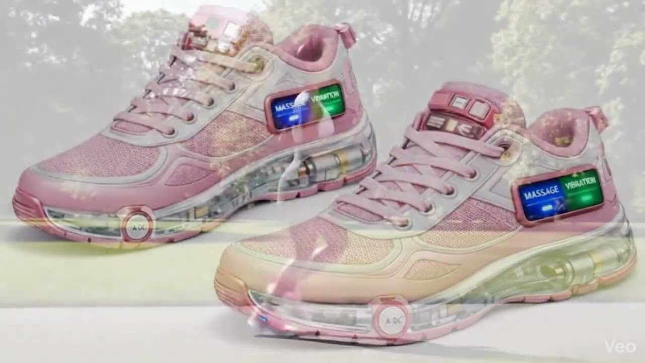 Therapeutic recovery massage shoes by James design