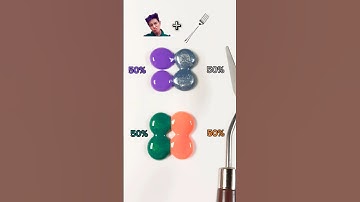 Squid Game Thanos vs Fork Guess the mixed colors#satisfying #squidgame2 #mixing #colormunimix#thanos