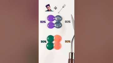 Squid Game Thanos vs Fork Guess the mixed colors#satisfying #squidgame2 #mixing #colormunimix#thanos