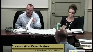 4551 1 Conservation Commission Meeting 10 20 16