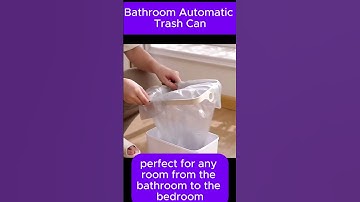 "Transform Your Space: Discover the Convenience of Touchless Trash Cans!"  #amazonproducts #amazon