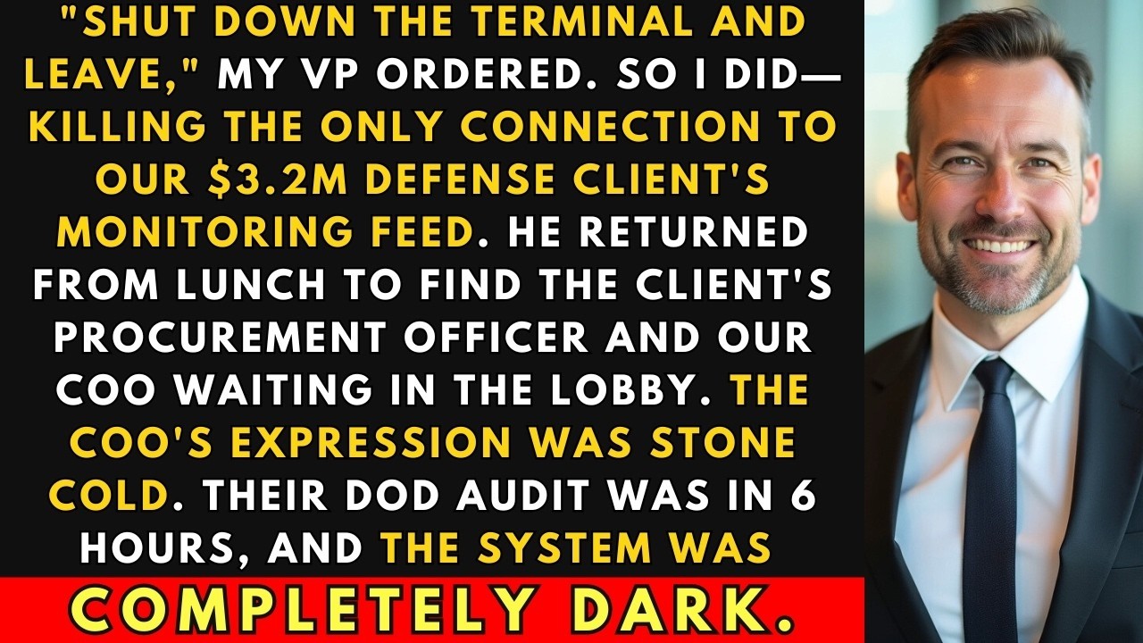 My Boss Told Me To Shut Down The System Before Audit, So I Did, It Cost Him His Job