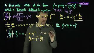 Bernoulli Differential Equations
