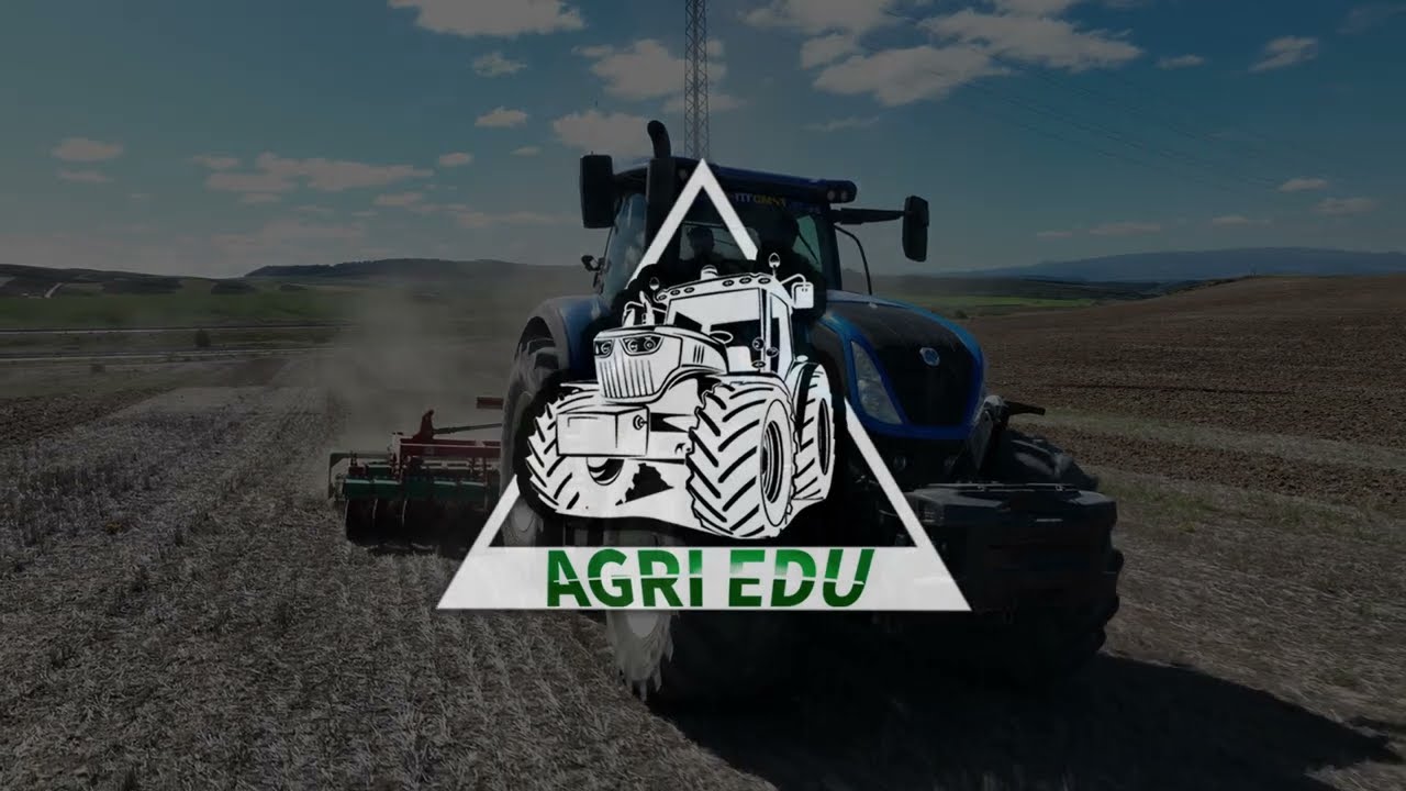 New Holland con grada