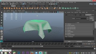 Maya 2016 tutorial : How to export an nCloth object ( FBX )