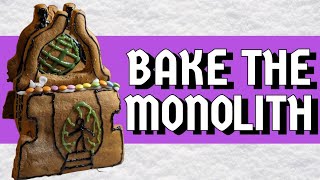 How to Make Gingerbread Monoliths, with 3D Printed Cookie Cutters