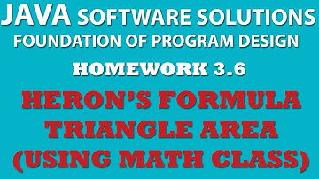 3-6 Java: Heron
