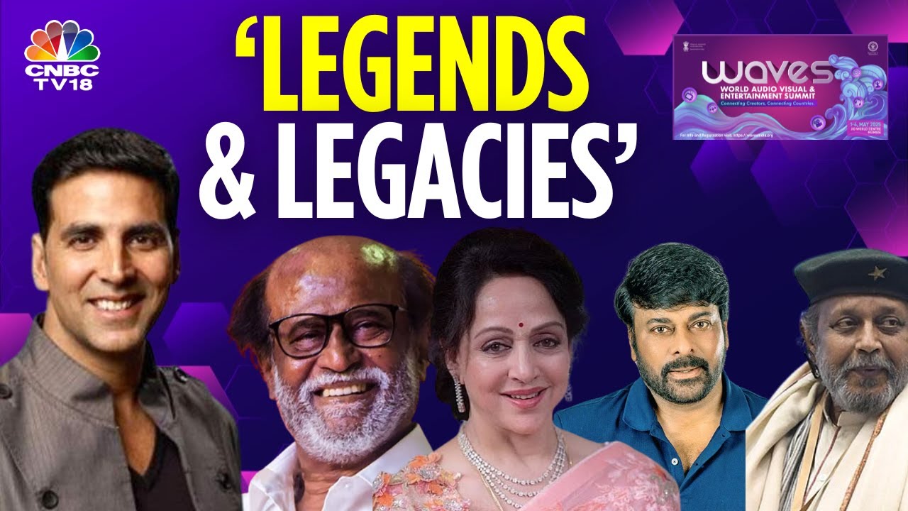 WAVES 2025 Summit | Legends & Legacies: The Stories That Shaped India’s Soul | N18V | CNBC TV18