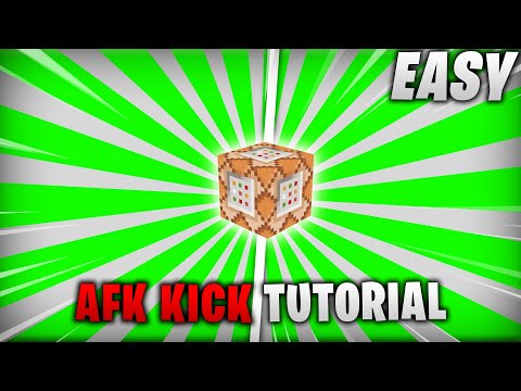 Minecraft AFK Kick System Command Tutorial / PS4 / MCPE / Bedrock / Xbox / Switch / Windows10