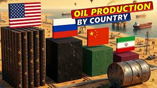 Oil Production by Country Comparison 2026 | 3D Country Ranking