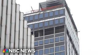 'Buckling' beams inside NYC high-rise trigger mass evacuations