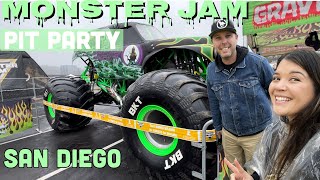 Monster Jam Pit Party San Diego