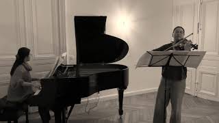 Parisian Violin & Piano Duo In A Minor