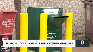 Wisconsin proposal would allow earlier absentee ballot counting, enhance drop box security