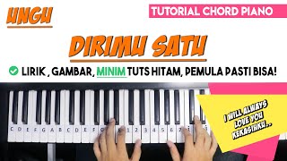 Tutorial Chord Piano (Disertai Intro) UNGU - DIRIMU SATU (Mudah Dipahami Untuk Pemula)