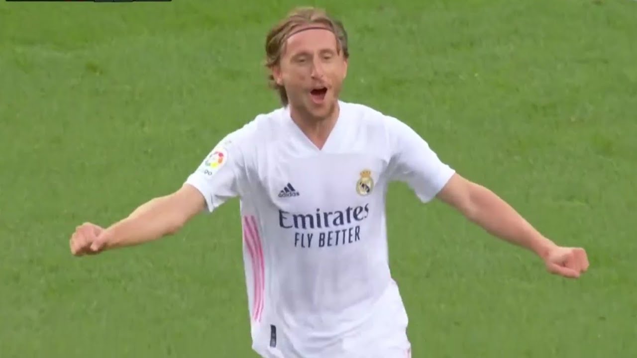 Luka Modric El Clasico Vs Barcelona 24 10 2020 Every Touch Skill And Score A Goal Youtube