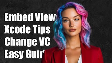 How to Programmatically Embed or Change View Controllers in Xcode Container Views
