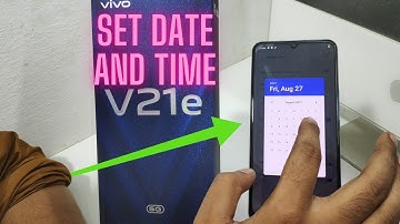 How to change date and time in VIVO V21E| How to set Date and Time in vivo v21E| 12 hours to 24 hour