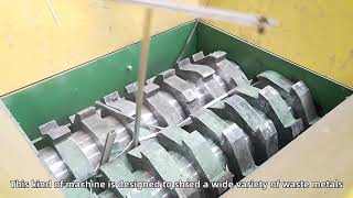 metal/aluminum recycling machine