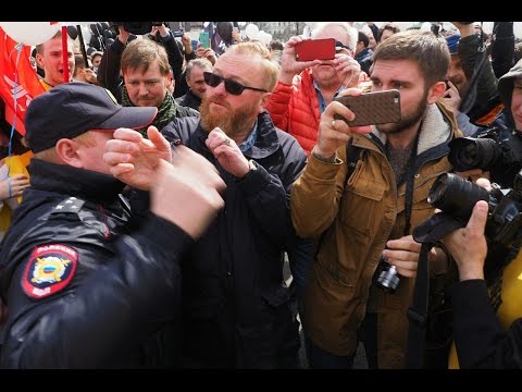 "Бойцовский клуб" депутата Милонова 1 мая в Петербурге
