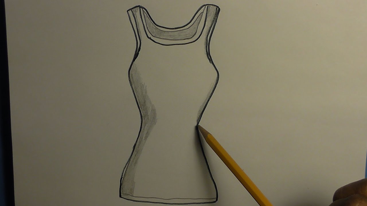 How to Draw a Tank Top - YouTube