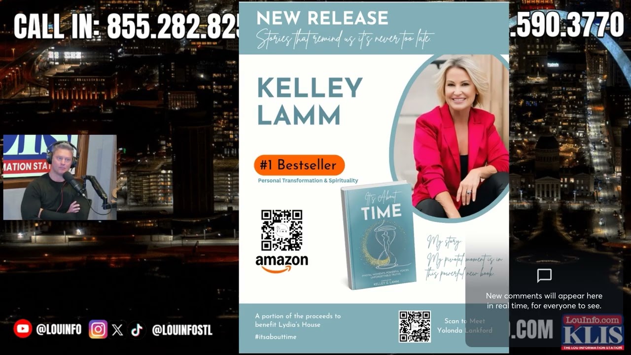 Vic Faust Interviews Kelley G. Lamm on Her Bestselling Book “It’s About TIME” | Arch City Now