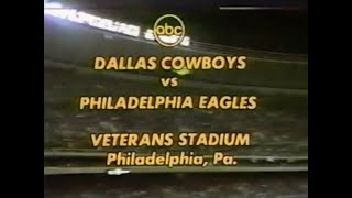 1974 Week 2 MNF - Cowboys vs. Eagles