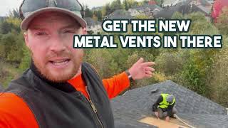 Flapper Vent Leak Repair in Ridgefield WA - Plastic vs Metal Vents