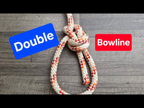 How to Tie a Double Bowline | Strong Climbing Loop