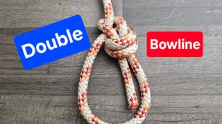 How to Tie a Double Bowline | Strong Climbing Loop