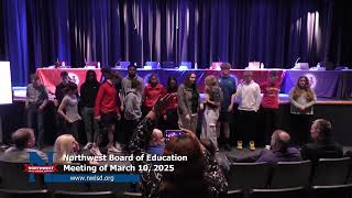 Northwest Board of Education Meeting of March 10, 2025