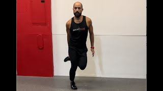 Back Toe Taps (with Low Impact Version)