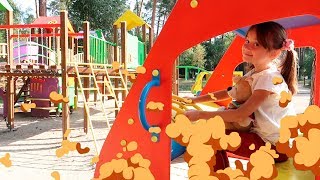 Skip to my Lou - Nursery Rhymes funny song for kids | Lulu my darling | Outdoor playground