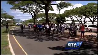Bicyclists remember one of their own