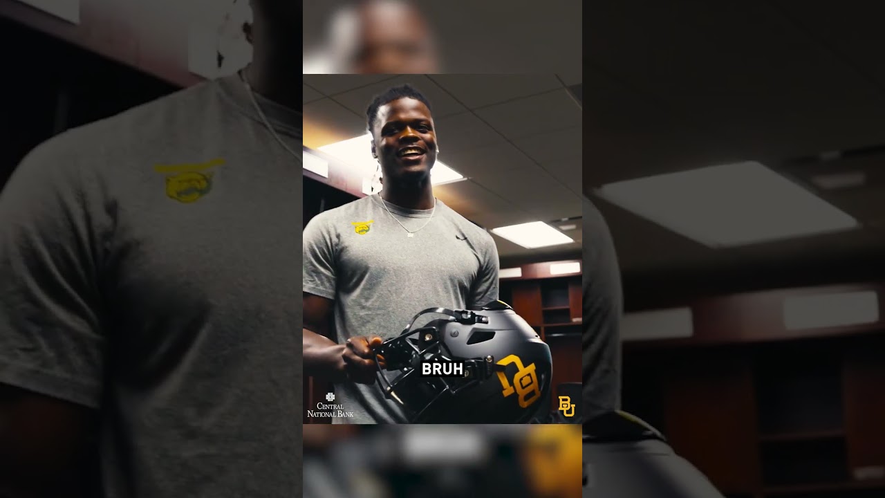 Player's First Reactions to NEW Baylor Football Uniforms ☺️ Good Wholesome Content 