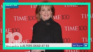 Barbara Walters, network news groundbreaker, dies at age 93