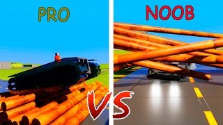 Lego Noob Vs Pro Brick Rigs