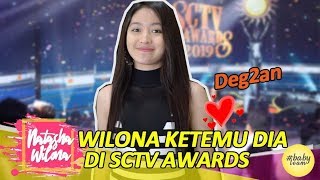 WILONA KETEMU DIA DI SCTV AWARDS