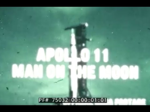 Historic Nasa Film Apollo 11 The Eagle Has Landed 34052 NASA SVS