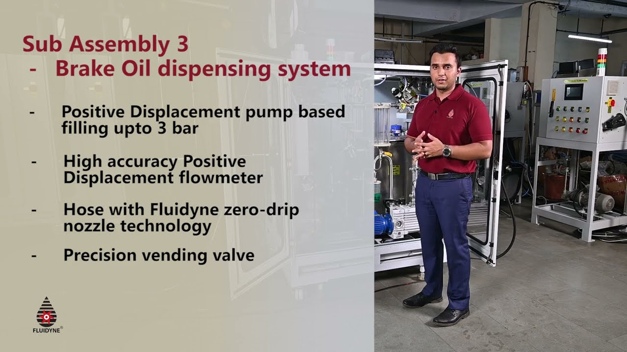 6780 Brake Oil Dispensing Unit with Evacuation YouTube
