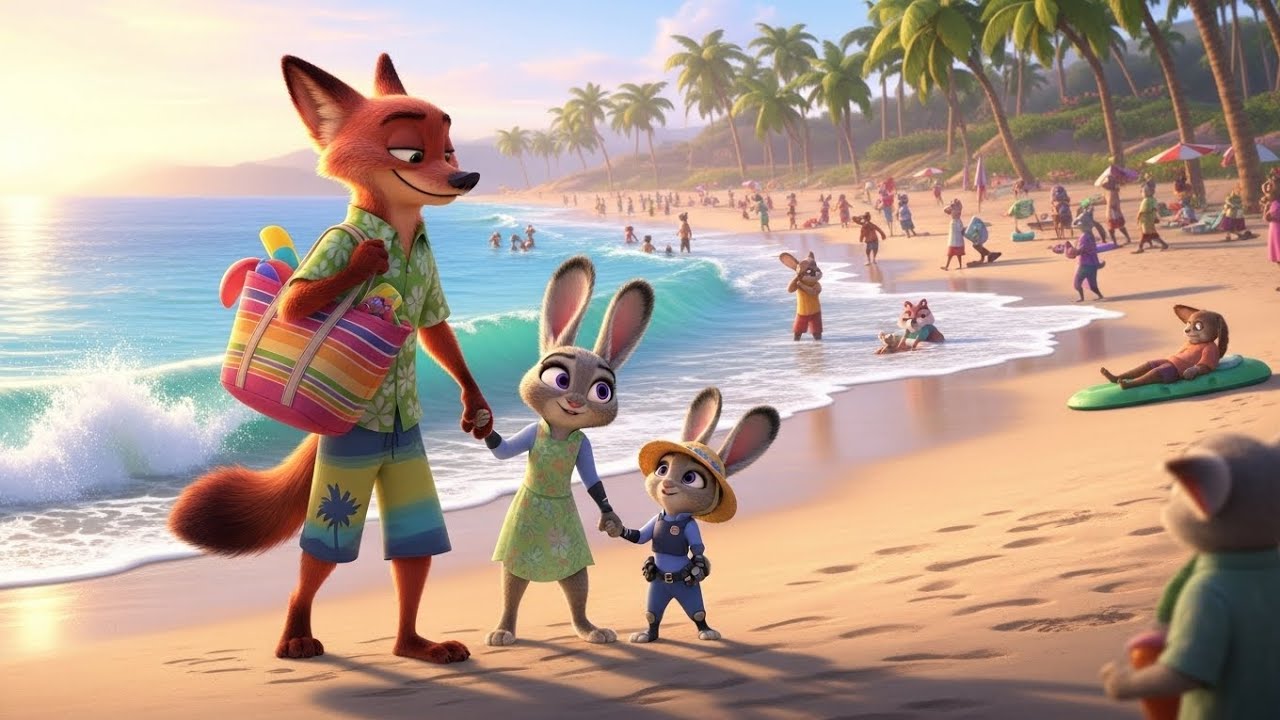 Zootopia 2 | New Scene Family – Nick & Judy’s Sea Journey